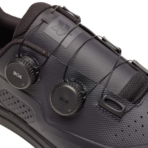 נעלי רכיבה פוקס לקליטים שחור - FOX UNION BOA CLIPLESS SHOE V23 