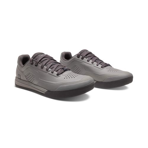 נעלי רכיבה פוקס פלאט אפור - FOX UNION FLAT SHOE V23 