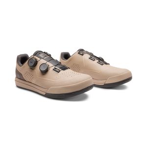 נעלי רכיבה פוקס לקליטים חום - FOX UNION BOA CLIPLESS SHOE V23