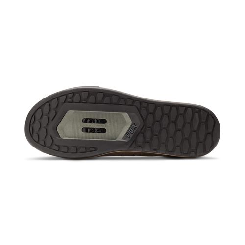 נעלי רכיבה פוקס לקליטים חום - FOX UNION BOA CLIPLESS SHOE V23