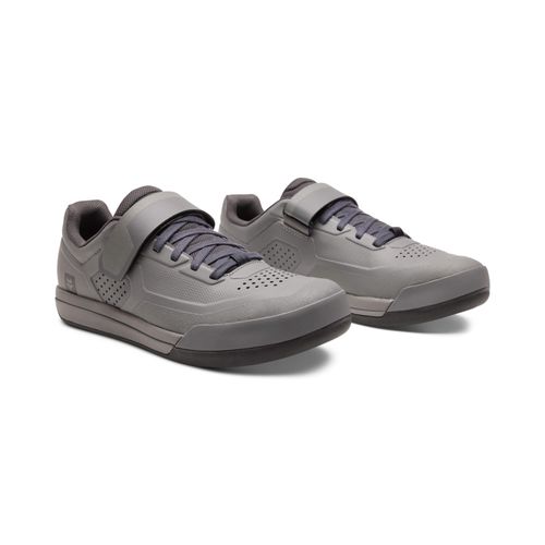 נעלי רכיבה פוקס לקליטים אפור - FOX UNION CLIPLESS SHOE V23