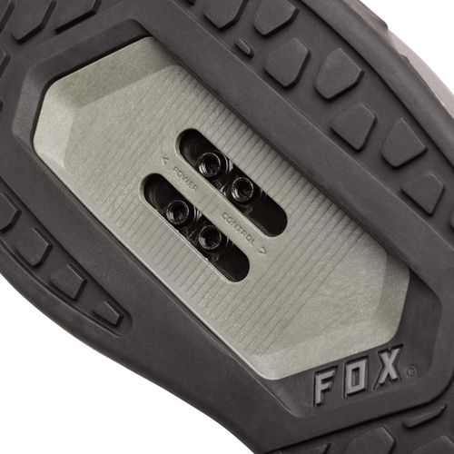 נעלי רכיבה פוקס לקליטים אפור - FOX UNION CLIPLESS SHOE V23