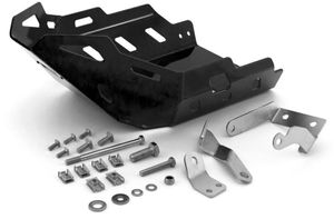 מגן גחון אלומיניום לדוקאטי דזרט איקס שחור - CROSSPRO DUCATI DESERT X ENGINE GUARD