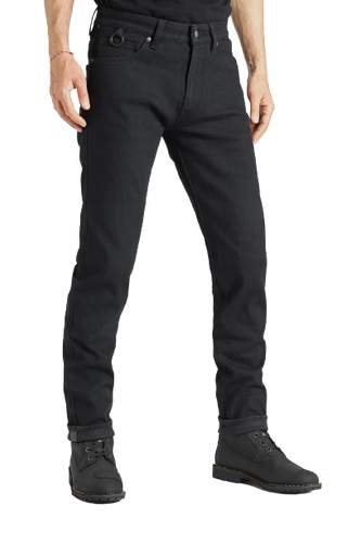 ג'ינס ממוגן לרכיבה פנדו שחור - PANDO STEEL SLIM FIT