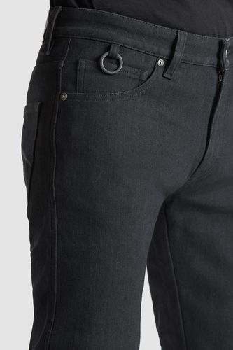 ג'ינס ממוגן לרכיבה פנדו שחור - PANDO STEEL SLIM FIT