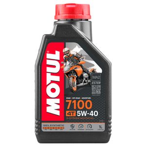 שמן מנוע 4 פעימות 5W40 מוטול 1 ליטר - MOTUL 7100