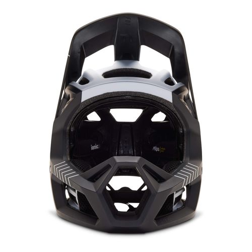 קסדת אנדורו מלאה פוקס שחור / לבן - FOX PROFRAME RS MIPS HELMET MASH V23 