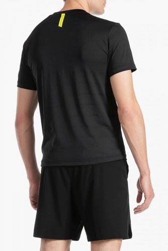 חולצת אימונים שחור - VR46 SECOND LAYER T-SHIRT