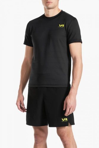 חולצת אימונים שחור - VR46 SECOND LAYER T-SHIRT