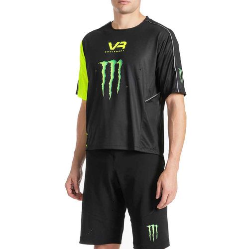 חולצת רכיבה קצרה מונסטר - VR46 PERFORMANCE T-SHIRT MTB MONSTER