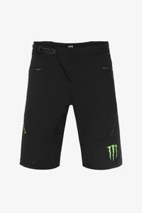 מכנס רכיבה קצר לאופניים מונסטר - VR46 SHORT PANTS PERFORMANCE MONSTER ENERGY