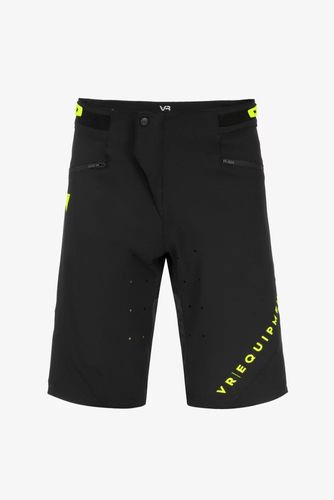מכנס רכיבה קצר לאופניים שחור - VR46 SHORT PANTS TRAIL MTB