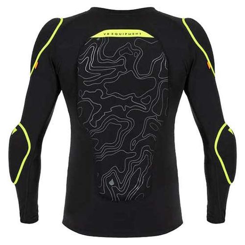 מגן גוף ארוך  שחור/ צהוב - VR EQUIPMENT MTB BODY GUARD D3O