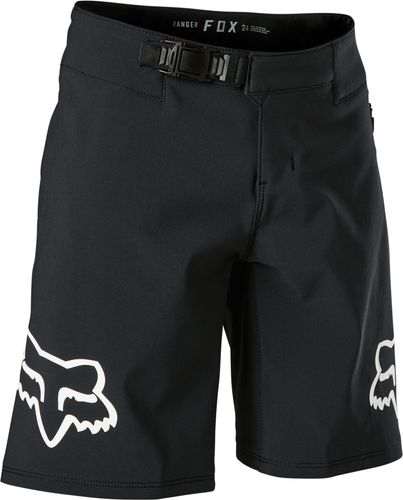 מכנס רכיבה לאופני שטח ילדים שחור -  YTH DEFEND SHORTS V23