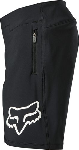 מכנס רכיבה לאופני שטח ילדים שחור -  YTH DEFEND SHORTS V23