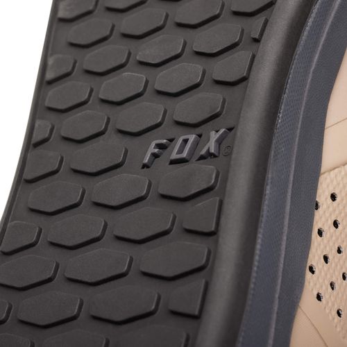 נעלי רכיבה פוקס פלאט חום - FOX UNION FLAT SHOE V23 