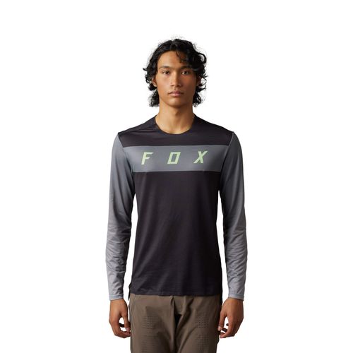 חולצת אופניים ארוכה פלקסאייר אפור / שחור - FLEXAIR LS JERSEY ARCADIA