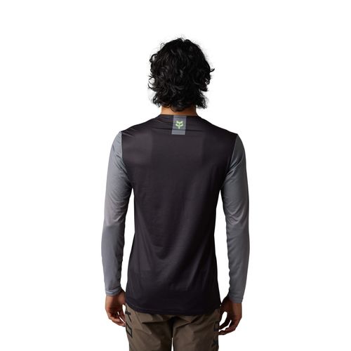 חולצת אופניים ארוכה פלקסאייר אפור / שחור - FLEXAIR LS JERSEY ARCADIA