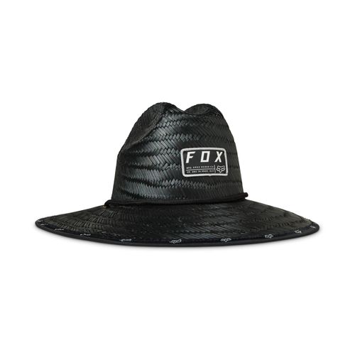 כובע קש שחור -  NON STOP 2.0 STRAW HAT V23