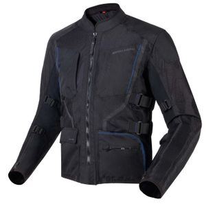 מעיל קיץ רבל הורן שחור  - REBELHORN SCANDAL TEXTILE JACKET