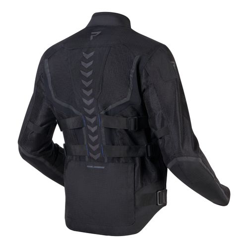 מעיל קיץ רבל הורן שחור  - REBELHORN SCANDAL TEXTILE JACKET