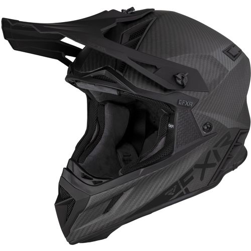 קסדת אפ אקס אר הליום קרבון שחור - FXR HELIUM CARBON V23 ECE22.06