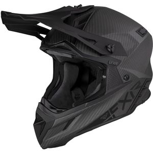 קסדת אפ אקס אר הליום קרבון שחור - FXR HELIUM CARBON V23 ECE22.06