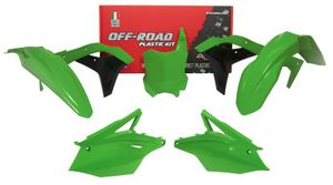 סט פלסטיקה מלא לאופנוע קווסאקי צבע מקורי - RTECH PLASTIC KIT KAWASAKI KX250F 2017-2020