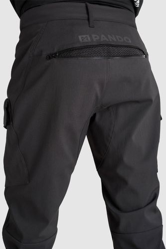 מכנס רכיבה ממוגן חסין מים פנדו שחור - PANDO TRITON WP