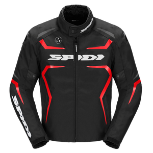 מעיל חורף ספורטיבי ספידי שחור / אדום - SPIDI SPORTMASTER H2OUT