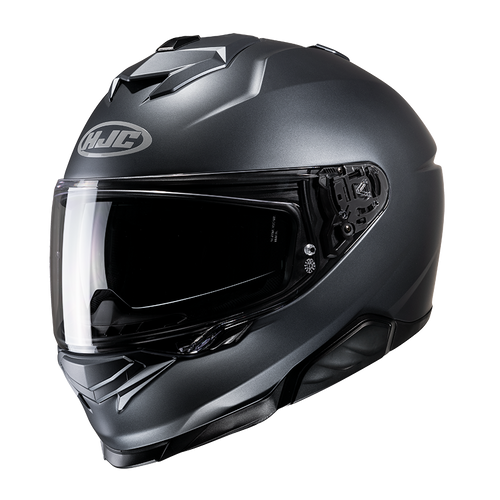 קסדת ספורט טורינג אפור מט - HJC I71 GRAY MATT
