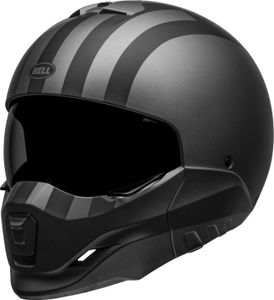קסדת מודולארית בל ברוזר אפור / שחור - BELL BROOZER FREE RIDER 