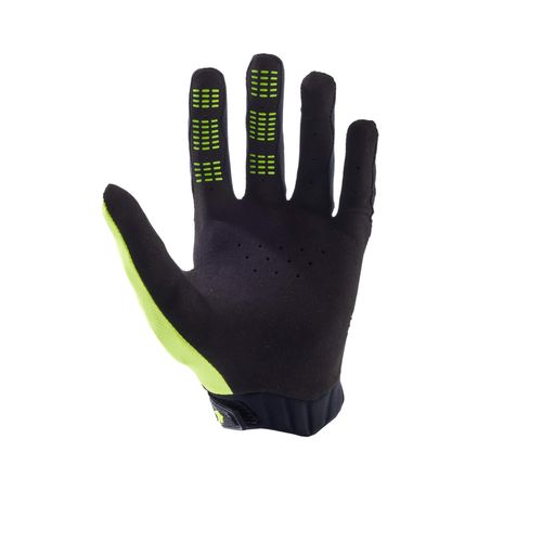 כפפות רכיבה פוקס צהוב - FOX 360 GLOVES V24  