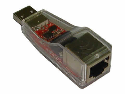 מתאם USB ל RJ45 - 9125 - כבלים ומוצרי USB 2.0