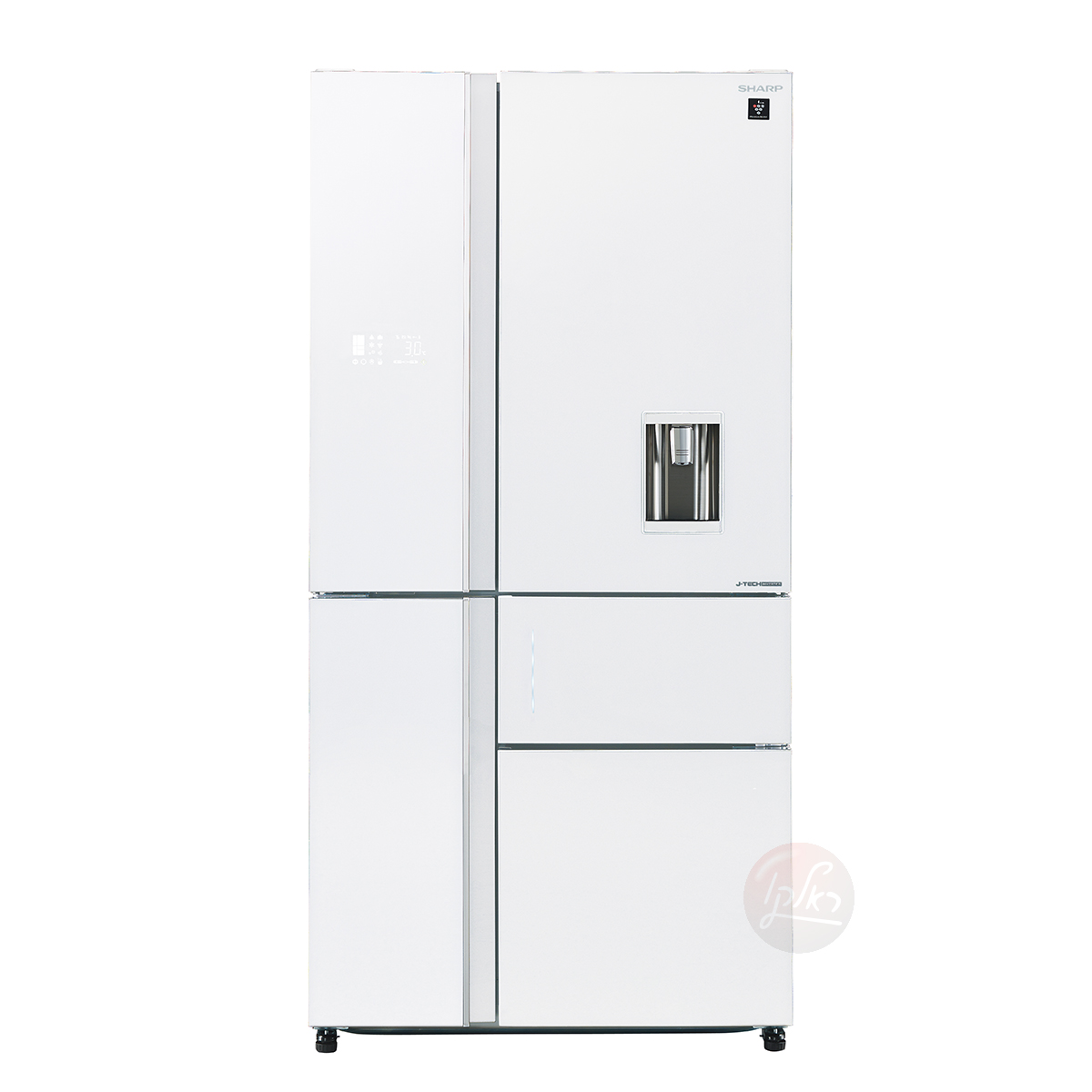 מקרר 5 דלתות בצבע שחור SHARP דגם SJ-R9832WH