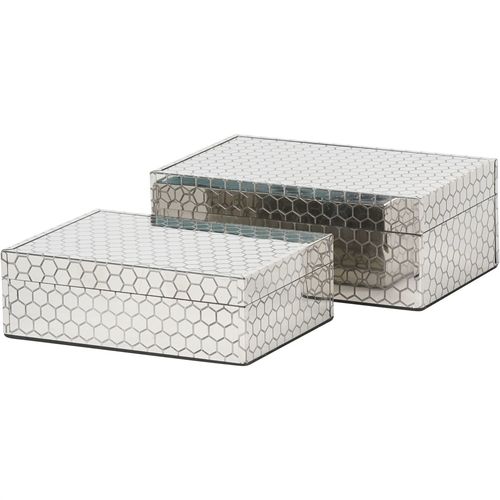 קופסת אחסון קטנה מעויינים מראה  HONEYCOMB Small Box