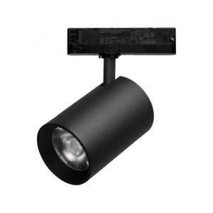 גוף תאורה לפס צבירה אור קר CIRCLE 42W שחור ACTEC