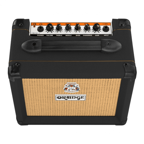 חבילת מבצע: גיטרה חשמלית Fender Squier Bullet Strat SSS BSB + מגבר Orange Crush 12