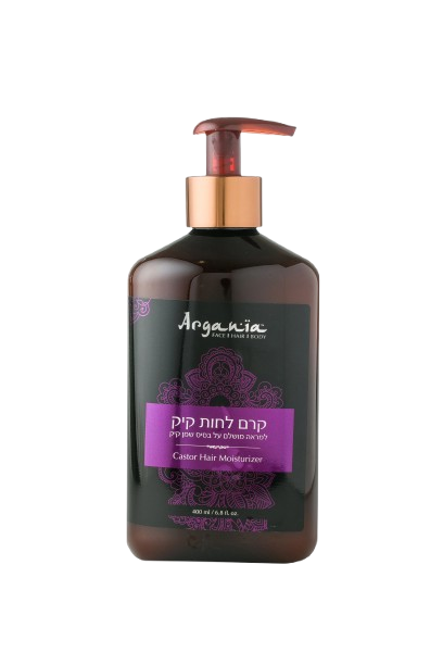 Argania Castor Hair Moisturizer 400ML ארגאניה קרם לחות קיק