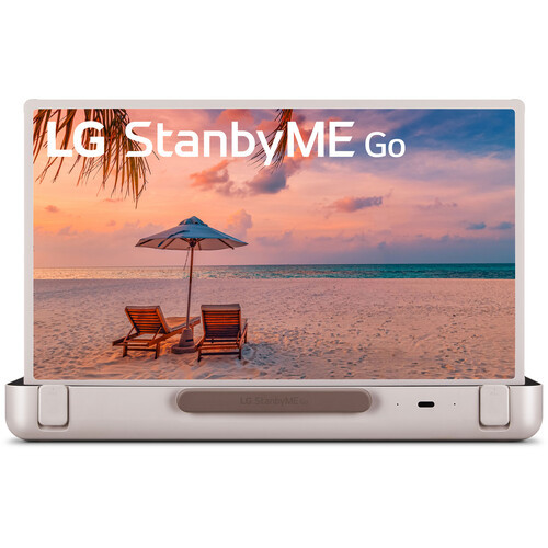 LG StandbyME GO טלוויזיית 27 אינץ'|מסך נייד