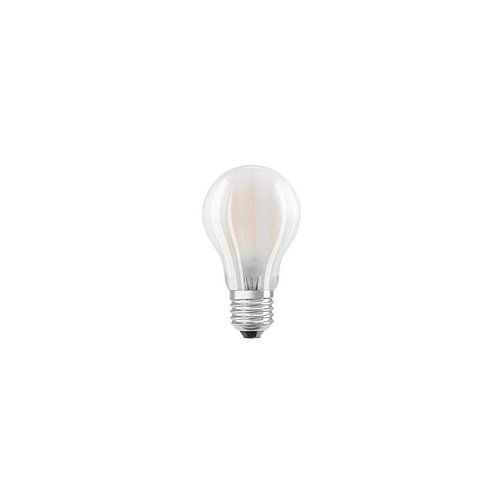 זוג נורות ליבון חלבי לד A60 E27 6.5W אור חם OSRAM גוון אור 2700K