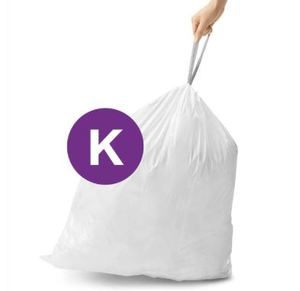 20 שקיות דגם K לפח 35-45 ל