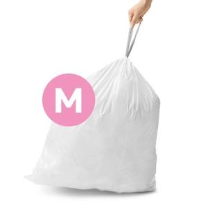 20 שקיות דגם M לפח 45 ל