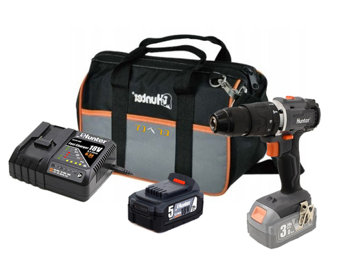 מברגה רוטטת/קודחת 18V + סוללה 5.0AH