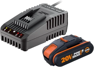 ערכת סוללה 2A ומטען מהיר WORX WA3601