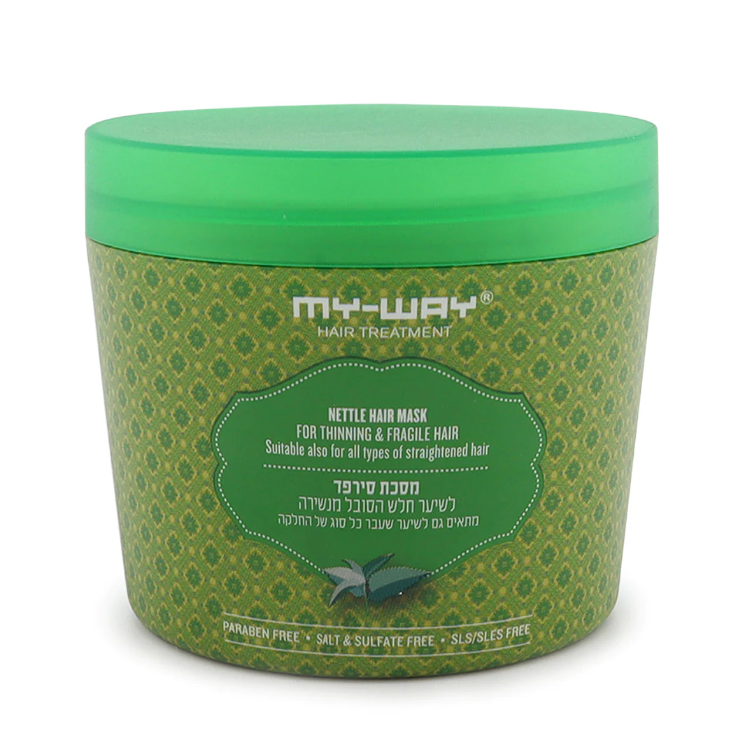 My-Way Nettle Hair Mask For Thinning & Fragile Hair Suitable Also For All Types Of Straightened Hair 500ML