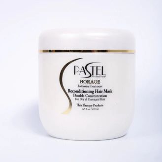 Pastel Professional Borage Intensive Treatment Reconditioning Hair Mask Double Concentration For Dry & Damaged Hair Hair Therapy Products 500ML