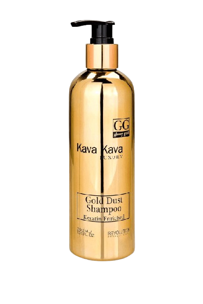 Kava Kava Luxury Gold Dust Shampoo 300ML קווה קווה שמפו זהב
