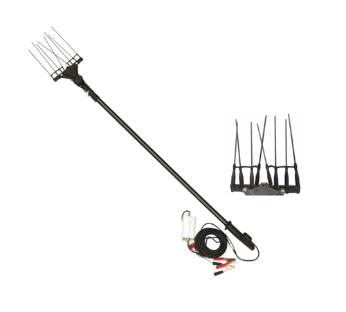 מנערת זיתים טלסקופית חשמלית 12V HUNTER מק