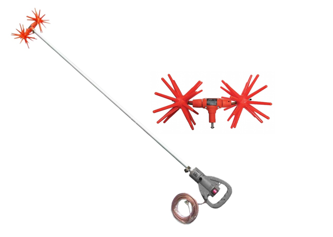 מנערת זיתים (2 חלקים) חשמלית 32 אצבעות 12V HUNTER דגם: 103003-003